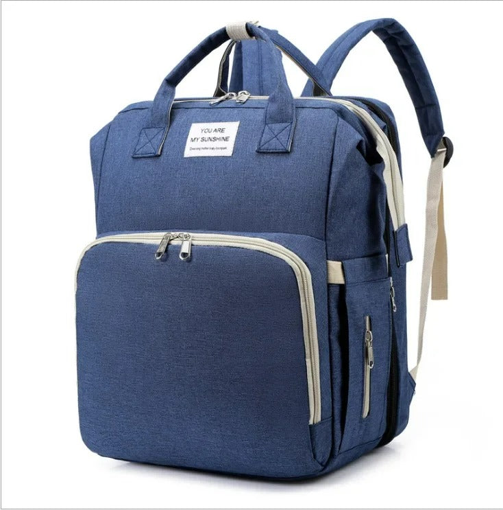 sac a langer bleu profond