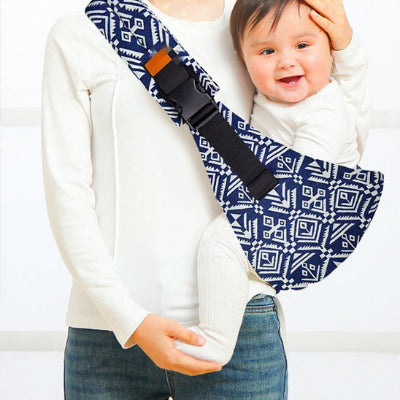 écharpe de portage bébé heureux