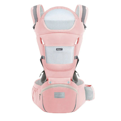 porte bebe physiologique rose