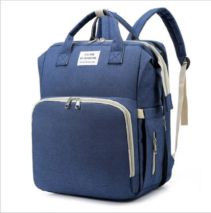 sac a langer bleu profond