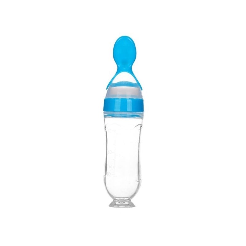 Biberon avec cuillère pour nouveau-né | EasyBottle™ - WorldMomsBabies